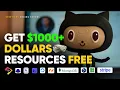 Get Free Hosting Domains Premium Tools with GitHub Student Developer Pack
