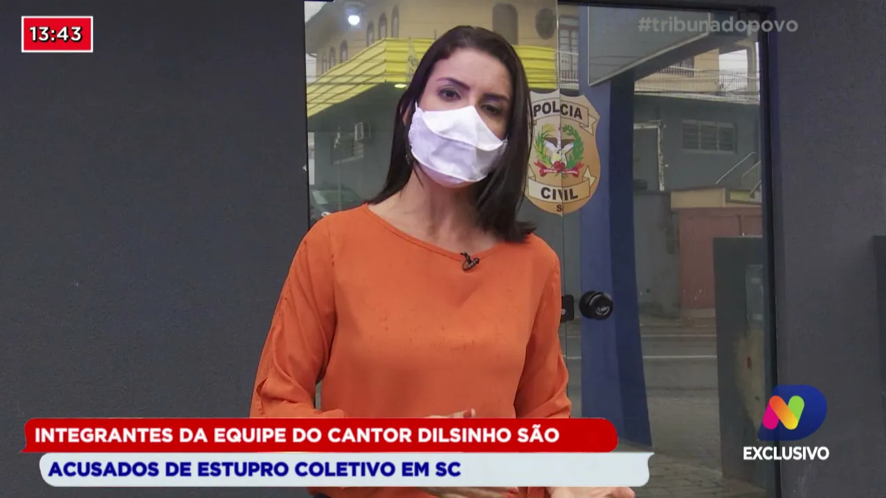 Integrantes da equipe do cantor Dilsinho são acusados de estupro coletivo em SC