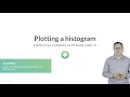 Python Tutorial Plotting a histogram