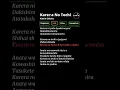 Download Lagu Karera No Tochi #liriklagu #lyrics #laguviral #trending #shorts