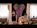 『水鏡(すずき一平)』covered by 父娘デュオひでボー＆絵夢