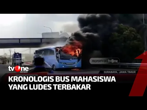 Kebakaran Bus di Tol Surabaya, Penyebab Masih Diselidiki