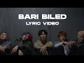 NINETY ONE - BARI BILED | Lyric Video