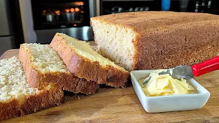 Esse NÃO PRECISA SOVAR uma receita prática de PÃO CASEIRO 