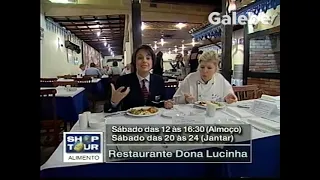 RESTAURANTE DONA LUCINHA CLAUDIA SPINELLI GALEBE 14 10 2000