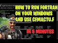 EAE 130A Tutorial Using Cygwin to Run Fortran on Windows