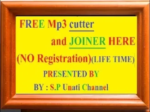 Download MP3 Mp3 CUTTER AND JOINER , FREE MP3 CUTTER JOINER ,HOW TO DOWNLOAD FREE MP3,Mp3 joiner , mp3 cutter