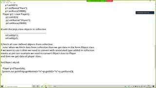 ArrayList with User Defined Objects