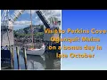 Visit to Perkins Cove Ogunquit Maine on a beautiful late fall day