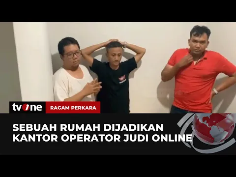 Polisi Gerebek Markas Judi Online di Depok