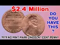1979 No Mint Mark Lincoln One Cent Penny Coin Value - How Much is a 1979 Penny Worth Money Today