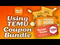 How Does Temu Coupon Bundle Work Full Bundling Hack 2026