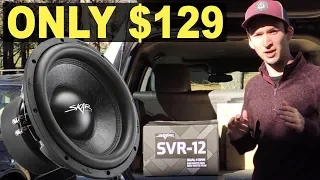 The ALL NEW SKAR SVR Subwoofer Review