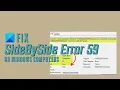 Event ID 59 SideBySide Error Activation context generation failed