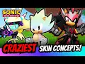 The CRAZIEST Custom Skin Concepts In Sonic Speed Simulator