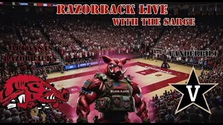 Live Arkansas Razorbacks vs Vanderbilt Commodores