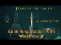 Assassin Creed Valhalla - Eden Ring Station 100 Walkthrough Tombs of the Fallen