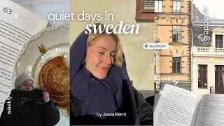 quiet days in sweden | slow mornings, coffee shops & time in nature
