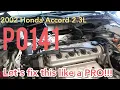 Honda P0141 but parts been replace already