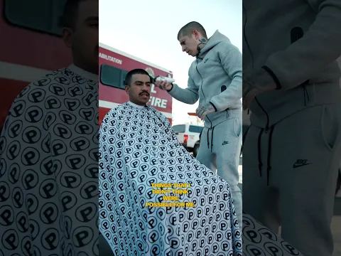 I Gave This Incarcerated Firefighter a FREE haircut! 🚒👀🔥💈