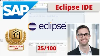 Install Use Eclipse as ABAP IDE ABAP Development Tools ABAP Tip