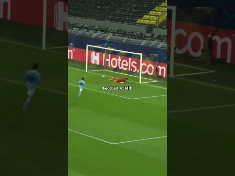 Volume up for Champions League ASMR.