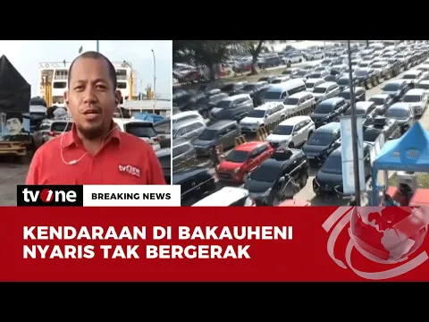 Pelabuhan Bakauheni Padat Merayap