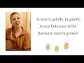 Les comptines de Pauline - La chanson de "Roule galette..." (je suis la galette)
