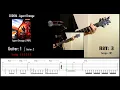 Sodom - Agent Orange - Guitar riffs with tabs / cover / lesson
