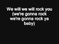 Download Lagu Five-We will rock you lyrics