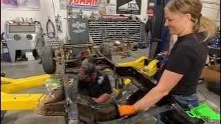 Boss s Blazer Frame Done So We Dropped In a Monster Engine