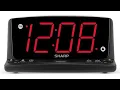 Setup-Sharp Digital Alarm Clock Nightlight - SPC1225
