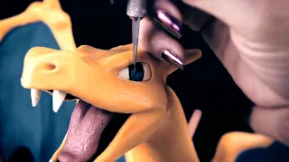I Made a Fire-Breathing Charizard CAKE
