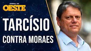 Tarcísio cobra apuração sobre Moraes e pede renovação do Senado em 2026