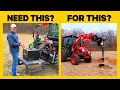 HOW TO USE HYDRAULIC-POWERED ATTACHMENTS ON A TRACTOR