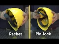 Inserting the Suspension 3M Hard Hat H-700 H-800 Series