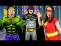 Download Lagu Alphabet Superheroes - ABC Superhero Song for Kids | Batman, Spiderman, PJ Masks, Incredibles, Hulk
