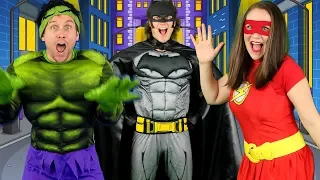 Alphabet Superheroes ABC Superhero Song For Kids Batman Spiderman PJ Masks Incredibles Hulk  Alphabet Superheroes ABC Superhero Song For Kids Batman Spiderman PJ Masks Incredibles Hulk