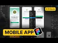 Full Mobile App Design in Figma AI Recipe App Concept 2 5 Hours