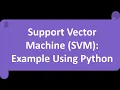 What is Support Vector Machine in machine learning