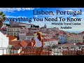 The Lisbon Ultimate Guide w Maps - Top Sights Where To Stay Getting Around Nightlife More