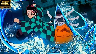 Tanjiro Vs Arrow Demon Fight Scene In Hindi Demon Slayer In Hindi