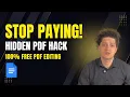 STOP Paying The 100 FREE Way to Edit Any PDF Hidden Google Hack