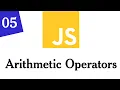 005 - JavaScript Arithmetic Operators JavaScript For Beginners Somali