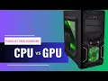 GPU vs CPU This Is Why Your GPU Crushes Your CPU in Parallel Tasks