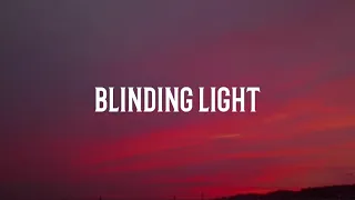 The Weeknd Blinding Lights Lyrics 