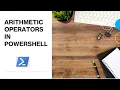 PowerShell - Arithmetic Operators Arithmetic Operators in PowerShell