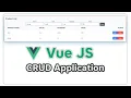 VueJS CRUD with Tailwindcss UI Dynamic Data Show In Table VUE JS Tutorial