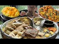 Download Lagu 이열치열! 🔥대왕조개전골에 왕갈비토핑과 마무리는 칼국수 반주 먹방 Clam Soup MUKBANG