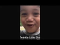 Demonstrating the cast of Umizoomi singing twinkle little star and family finger